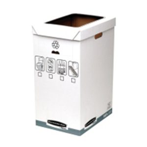 Contenitore in cartone riciclabile per differenziata Bankers Box Fellowes - 90 litri - 30x50x60h cm