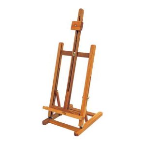 Cavalletto per pittura da tavolo Dom CWR - legno di faggio verniciato - 28x32x96h cm