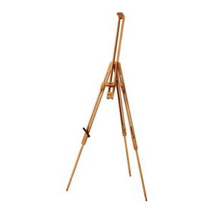 Cavalletto per pittura da campagna Dom CWR - legno di faggio verniciato - 96x96x192h cm