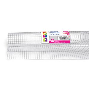 Carta da disegno usomano centimetrata Deco CWR - 80 g/mq - bianca - rotolo 70 cm x 20 mt