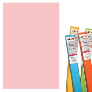 Carta Crespa Deco CWR - 50x250 cm - 40 g/mq - rotolo - rosa baby