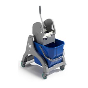 Carrello pulizia pavimenti 1 secchio Nick Light Tec TTS - 43x53x91 cm - 25 lt