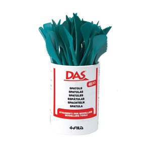 Spatole in plastica DAS - assortiti - Barattolo 48 pz.