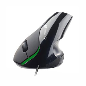 Mouse verticale ergonomico Techly - USB 1,5 mt - 1000 dpi - nero
