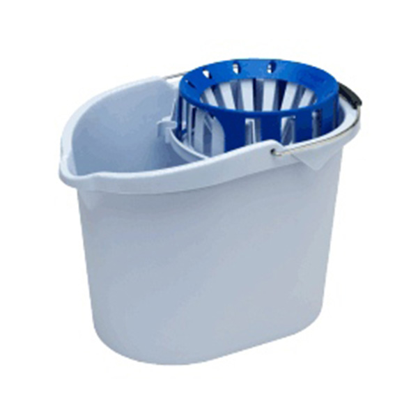 Secchio ovale con strizzatore e maniglia Mocio Professional Vileda - 10 litri